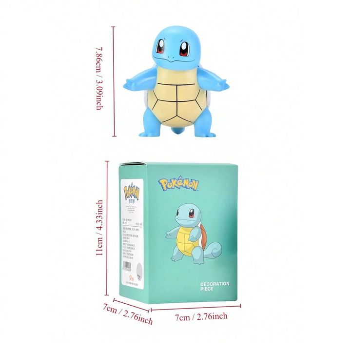 Mô hình Squirtle chính hãng trong phim Pokemon