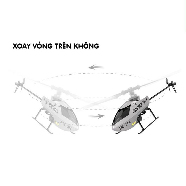 Máy Bay Trực Thăng Điều Khiển Từ Xa Heli129 C129V2