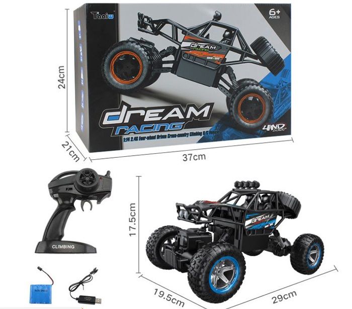 Xe điều khiển từ xa Rock Crawler Từ Xa C11