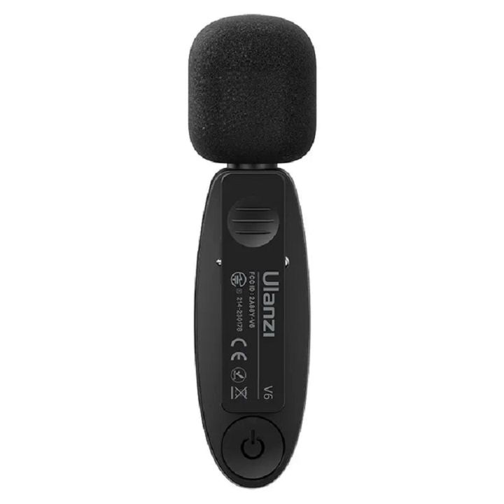 Microphone không dây Ulanzi V6 dành cho iPhone/Android/Tablet/Camera A020GBB1