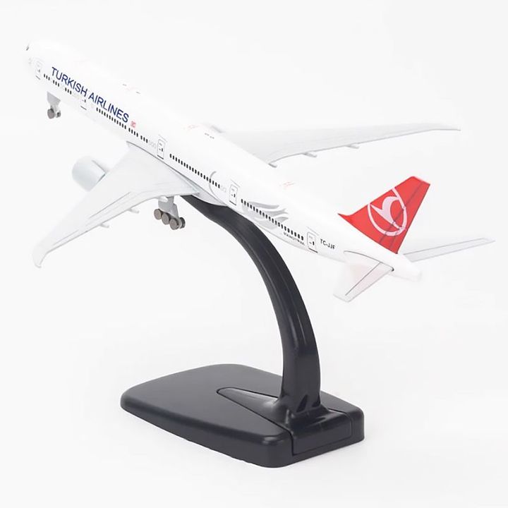 Mô hình Máy bay Turkish Airlines Boeing B777 20cm