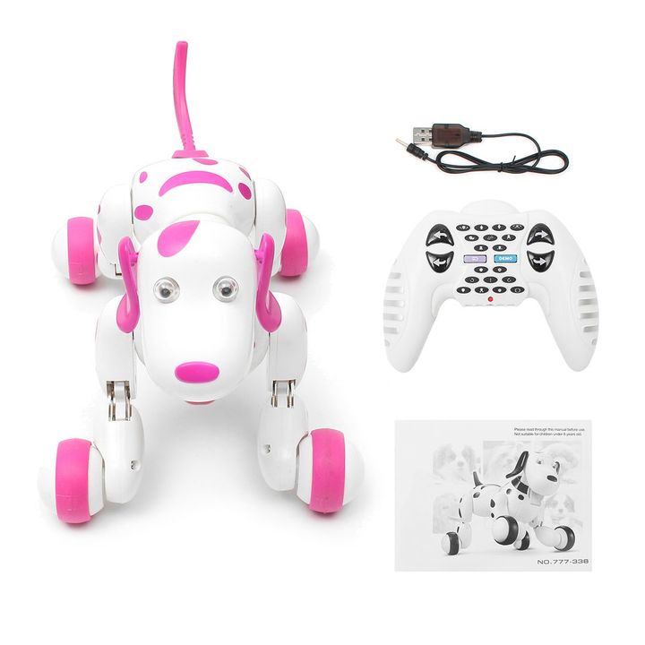 Chú Chó Robot Điều Khiển Từ Xa 2.4G Rc Nhảy Thông Minh Cho Bé