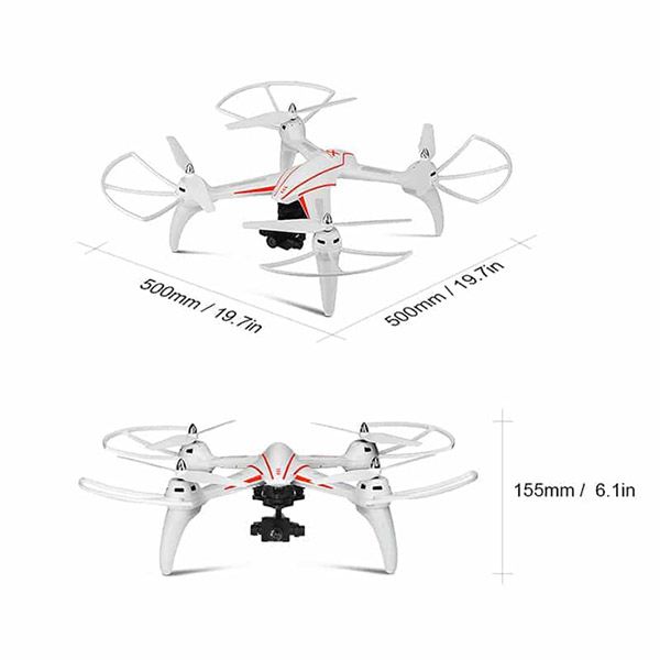 Kích thước Flycam WLtoys Q696 