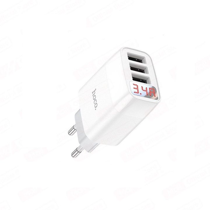 Cóc sạc nhanh Hoco 20W C93A 3 cổng USB