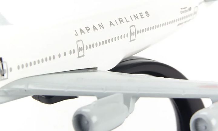 Mô hình Máy bay JAL Yokoso Japan Boeing B747 16cm