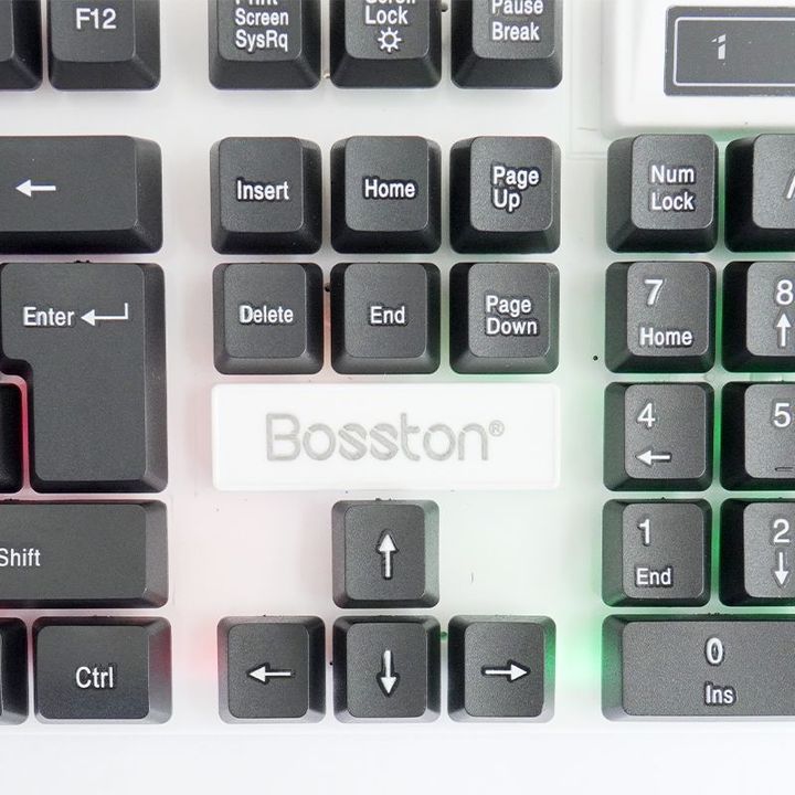 Bàn phím giả cơ chuyên game Bosston 808 Led