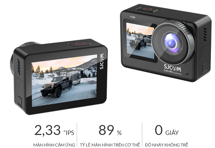 Camera hành động SJCAM SJ10 Pro Dual Screen