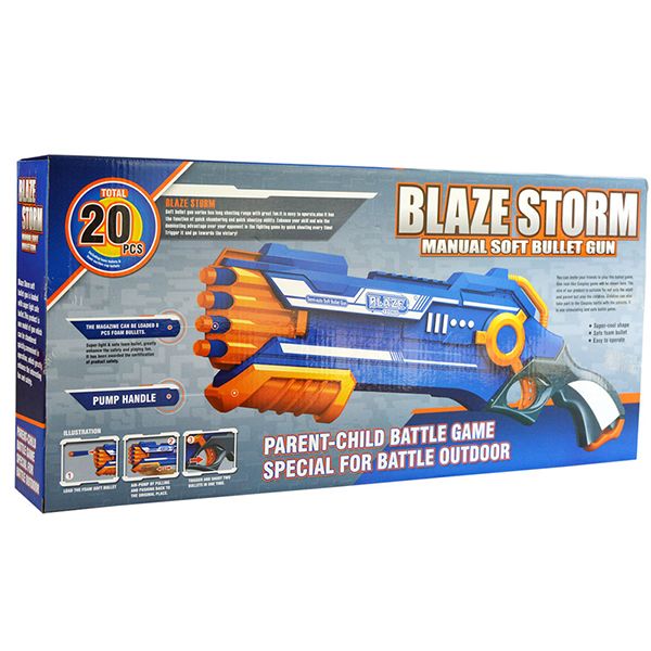 Súng bắn đạn xốp Shotgun Blaze Storm 1730 Chính Hãng GIá rẻ