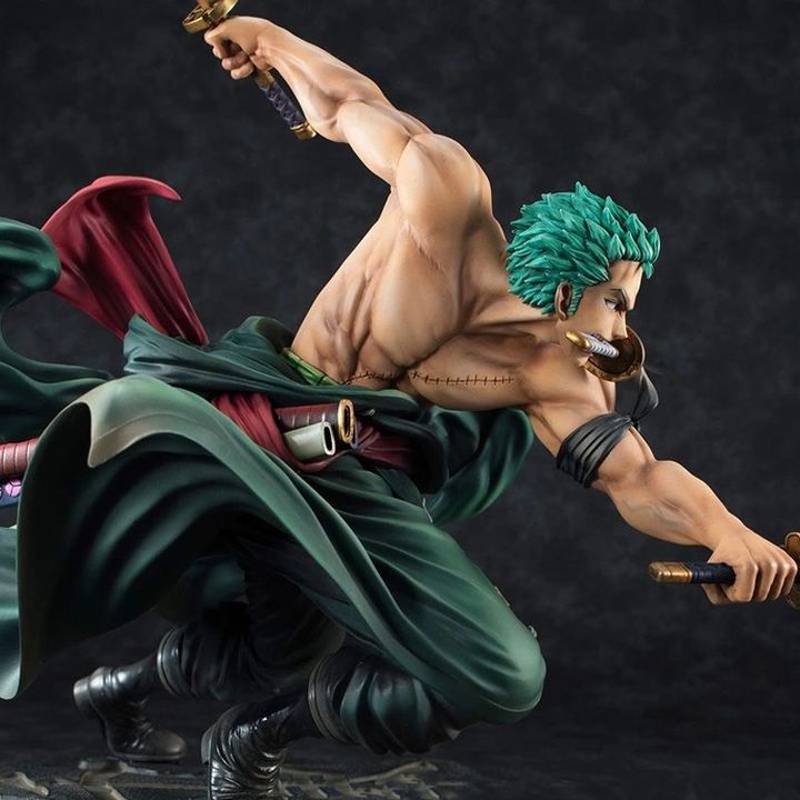 Mô hình Nhân vật Zoro Tam Kiếm One Piece 20cm