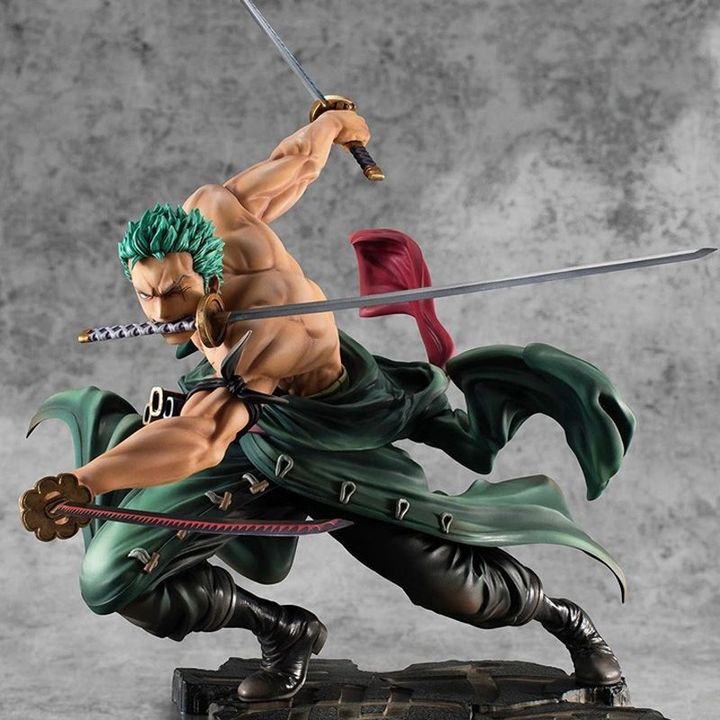 Mô hình Nhân vật Zoro Tam Kiếm One Piece 20cm