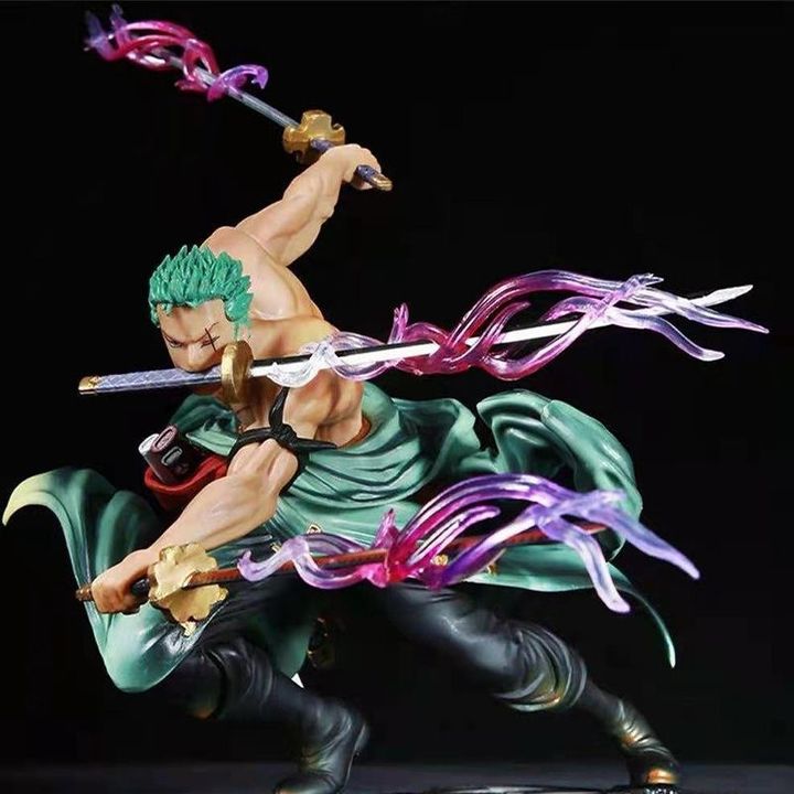 Mô hình Nhân vật Zoro Tam Kiếm One Piece 20cm