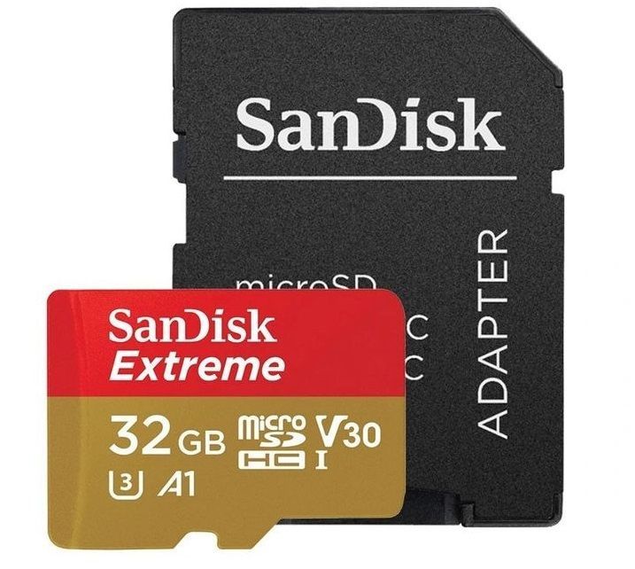 Thẻ nhớ Micro SDHC Sandisk Extreme V30 A1 100MB/S 32GB