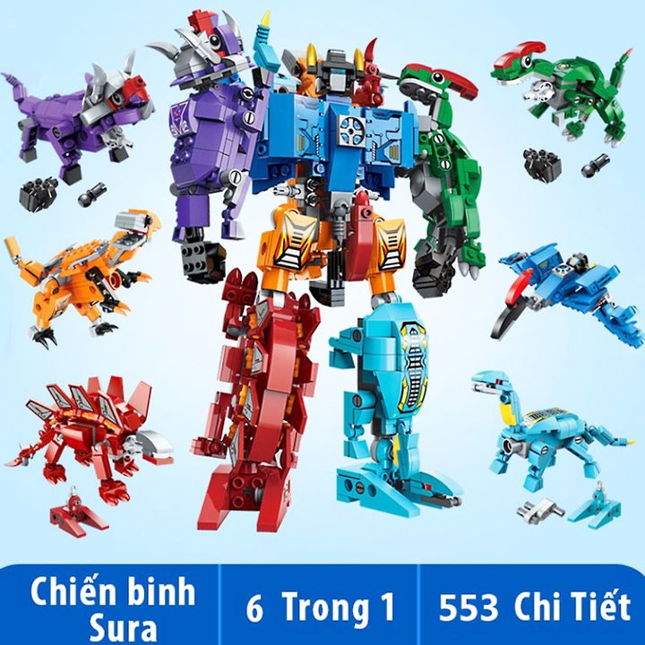 Đồ chơi lắp ghép Robot Chiến Binh Sura Mecha Chính Hãng Giá rẻ