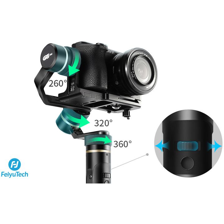 Hình ảnh Gimbal chống rung cầm tay G6 Plus