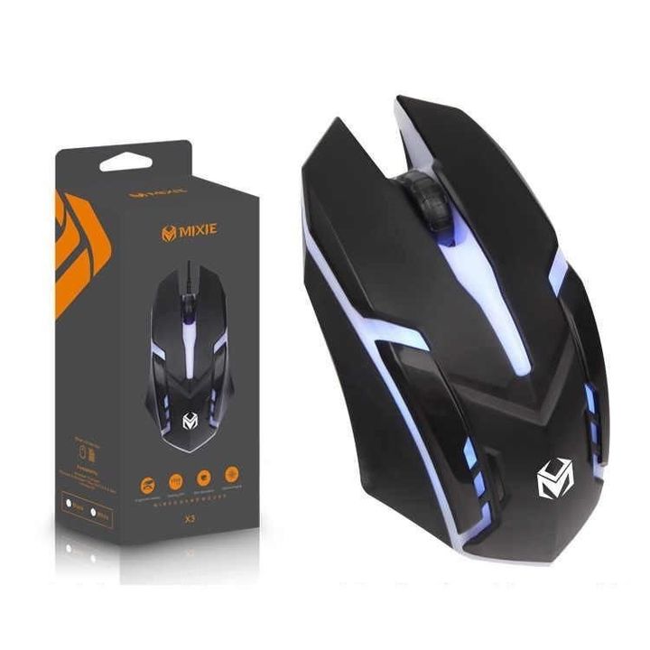 Chuột máy tính gaming MIXIE X3 USB chính hãng